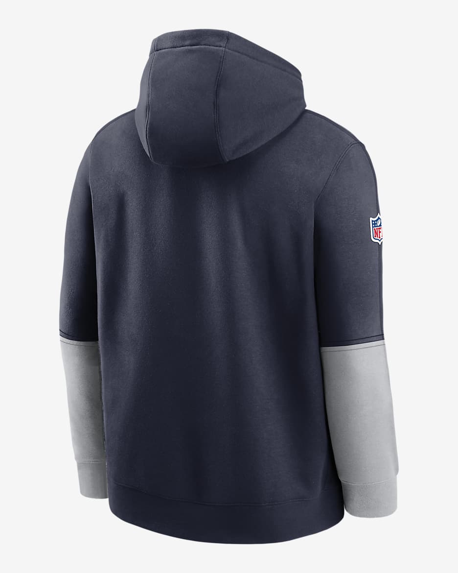 Dallas Cowboys Sideline Team Issue Club Men s Nike NFL Pullover Hoodie. Nike